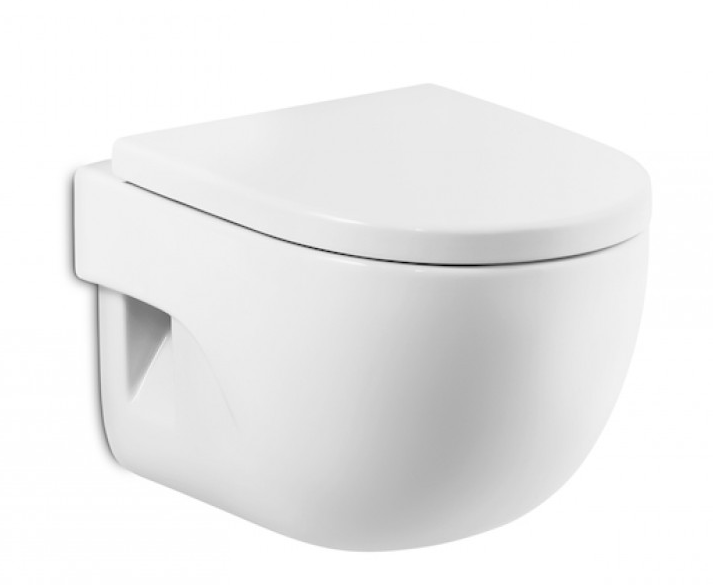 Унитаз подвесной безободковый Roca Meridian 34624L000 (без сиденья ...