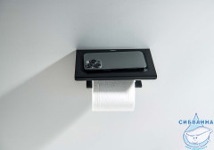 Держатель туалетной бумаги Aquatek Либра AQ4309MB