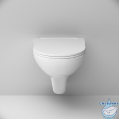 Унитаз подвесной AM.PM Gem C901700SC с сиденьем Soft Close (микролифт)