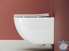 Унитаз подвесной безободковый Ceramicanova Forma Rimless CN3009 с сиденьем быстросъемным Soft Close (микролифт)