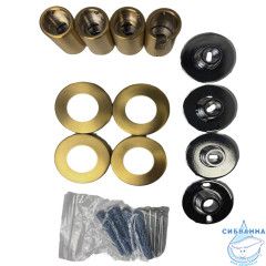 Полотенцесушитель электрический Calypso Antaeus П13 40х80 (брашированное золото)