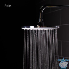 Душевой гарнитур с верхней лейкой, белый, Ray, IDDIS, RAYSW3Fi76