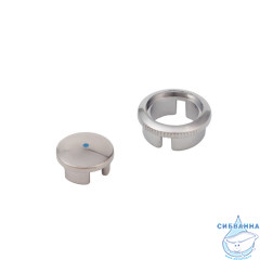 Заглушка декоративная маховика, синяя, Duplex, Double, IDDIS, 973DUP2CSM