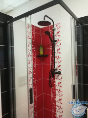 Душевая система Ravslezak Колорадо 230 1 режим CO182.5/3CMATC (черный)