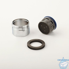 Аэратор для смесителя, пластик, M28, наружная резьба, корпусный, IDDIS, 996P28B1SM