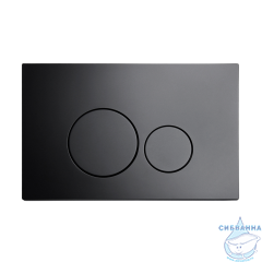 Инсталляция для унитаза Calypso Alpha CS005-GM с кнопкой смыва Calypso CS004-BMR черный