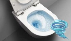 Унитаз подвесной GSI Modo 8415FR409 с сиденьем Soft Close (микролифт) (белый матовый)