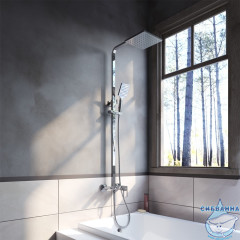 Душевая система Iddis Bild 200 1 режим BILSB1Fi06  (хром)