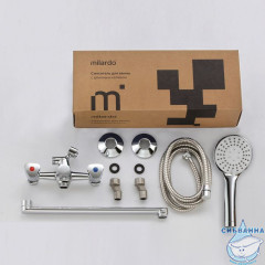 Смеситель для ванны с длинным изливом, Tring, Milardo, TRISBL2M10