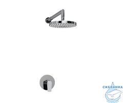 Встраиваемый комплект для душа с верхней душевой насадкой A12629