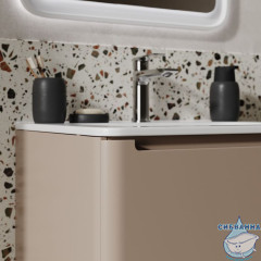 Тумба с умывальником, подвесная, 60 см, капучино, Edifice, IDDIS, EDI60C0i95K  подходит умыв. 0106000i28