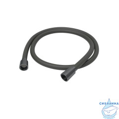Шланг для душа, графитовый матовый, силиконовый, 1,2м, Optima Home, IDDIS, OPH12GLi19