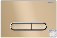 Кнопка смыва Charus Magnus FP.340.11.01 белый глянцевый/хром
