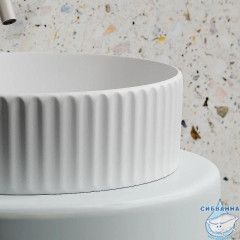  Раковина на столешницу 36 см Ceramicanova Element CN6057MW (белый матовый)