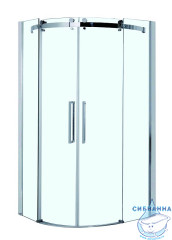 Душевое ограждение Azario Ottawa 90x90 профиль золото, стекло прозрачное AZ-NKE2142 900 (без поддона)