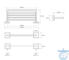 Полотенцедержатель Bemeta Beta 132205082