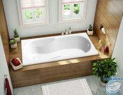 Акриловая ванна C-BATH Vesta 160х70 с каркасом