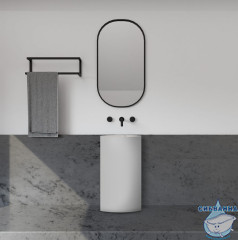 Раковина напольная 45 см ABBER Stein AS2506