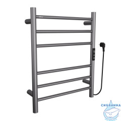 Полотенцесушитель электрический ABBER Standard AH4606NG оружейная сталь
