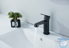 Смеситель для раковины Aquatek Оберон AQ1210MB (черный матовый)