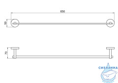 Полотенцедержатель Aquatek Бетта AQ4614CR 