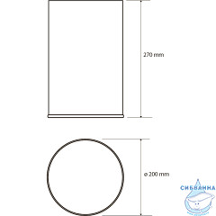 Ведро для мусора Bemeta Hotel 115115035