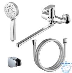 Смеситель для ванны Azario Castelo AZ-VJC138274C (хром)
