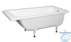 Ванна из литьевого мрамора New Line Sanitary Надежда на ножках 164-170х70 (подрезаемая)