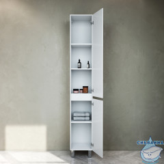 Шкаф пенал Am.Pm Gem S R 30 белый глянец M91CSR0306WG