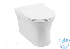 Унитаз подвесной Aquanet Rimless Roll 210766 (с сиденьем Soft Close (микролифт)