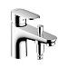 Смеситель для ванны на борт Hansgrohe Vernis  71444000 (хром)