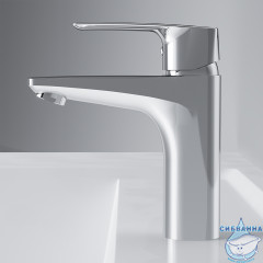 Смеситель для раковины AM.PM Gem F90A82100 (с донным клапаном) (хром)