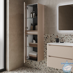 Пенал подвесной Iddis Edifice 40 см, капучино