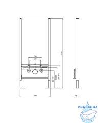Инсталляция для биде Aquatek INSB-0000001