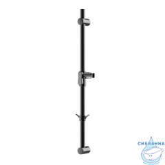 Стойка для душа, черная матовая, Ideal Spa, Milardo, ILS70B0M17