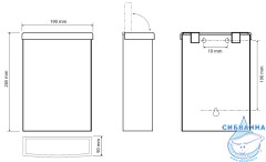 Ведро для мусора Bemeta Hotel 105115055