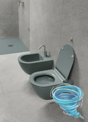 Унитаз подвесной GSI Pura 8815FR504  с сиденьем Soft Close (микролифт)