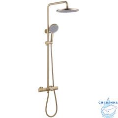 Душевая система Abber Thermostat  220 1 режим AF8516GL (золото матовое)