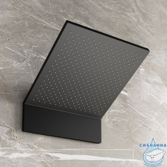 Душевая система Vincea Futura 300 1 режим VSFW-2F11TMB (черный матовый)