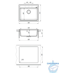 Кухонная мойка ABBER Quarz AQ2902S песочный