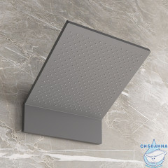 Душевая система Vincea Futura 300 1 режим VSFW-2F11TGM (вороненая сталь)