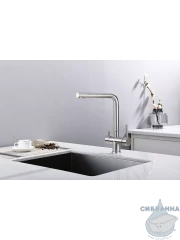 Смеситель кухни Frap F43899-3 (сатин)