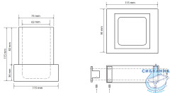 Стакан Bemeta Gamma 145411012