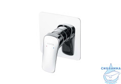 Встраиваемый смеситель для душа Aquatek Вега AQ1076CR (хром)