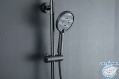 Душевая система Frap F2485-6 250 1 режим (черный)