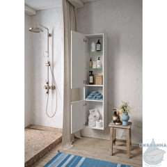 Пенал Aqwella Rodos ROD0535 35 см белый глянцевый