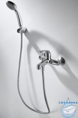 Смеситель для ванны Bravat Fit F6135188CP-B-RUS с душевым гарнитуром