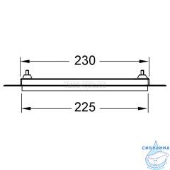 Монтажная рамка для установки стеклянных панелей TECEloop или TECEsquare на уровне стены белый 9240646