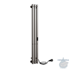 Полотенцесушитель электрический Indigo Style PRO (с таймером) 13х120 оружейная сталь (с возможностью скрытого подключения, подключение R/L)