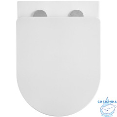Унитаз подвесной безободковый Azario Grado AZ-001-UQ3 с сиденьем быстросъемным Soft Close (микролифт)